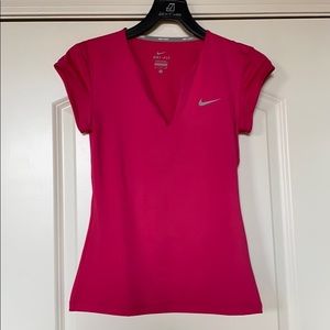 Nike Tennis Shocking Hot Pink tip Sz S